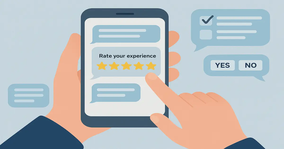 ساخت نظرسنجی و فرم بازخورد مشتری